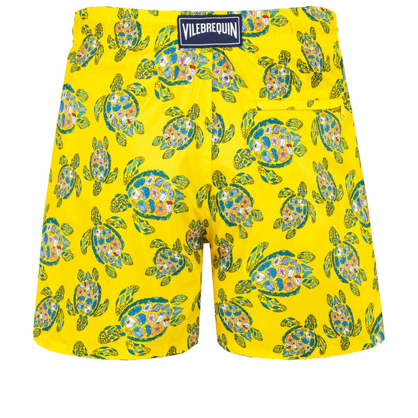 Men Swim Trunks Ultra-light and Packable Provencal Turtles