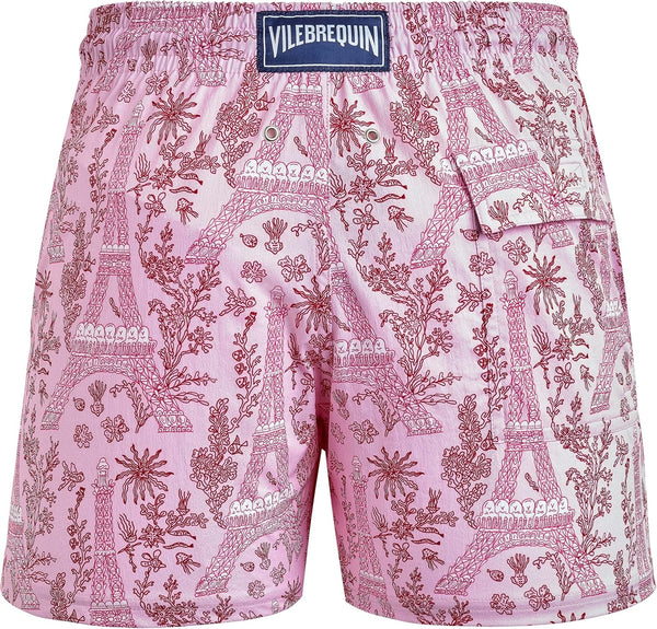 Moorise Print Stretch Nylon Swim Shorts