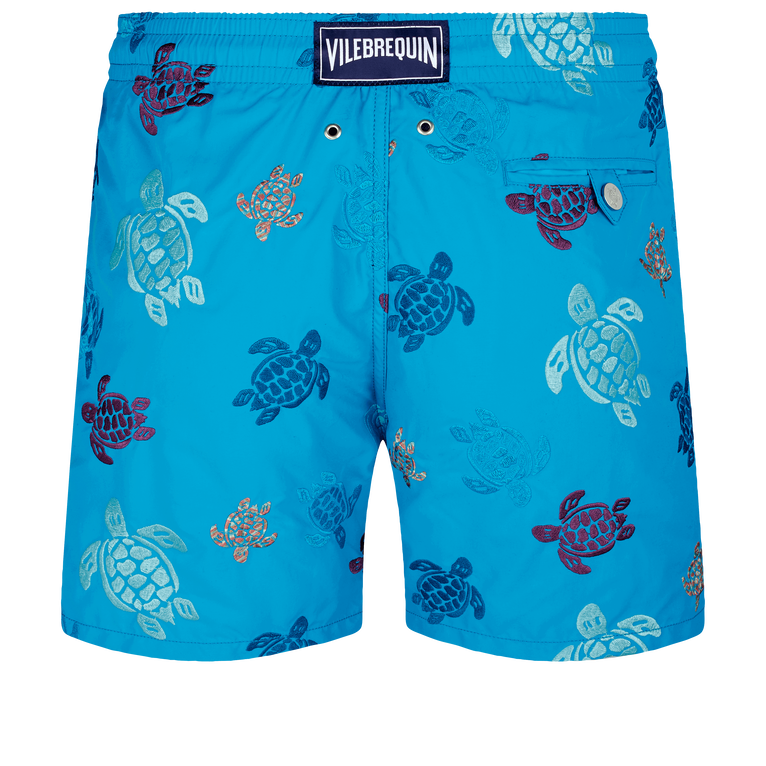 MEN SWIM SHORTS EMBROIDERED RONDE DES TORTUES - LIMITED EDITION