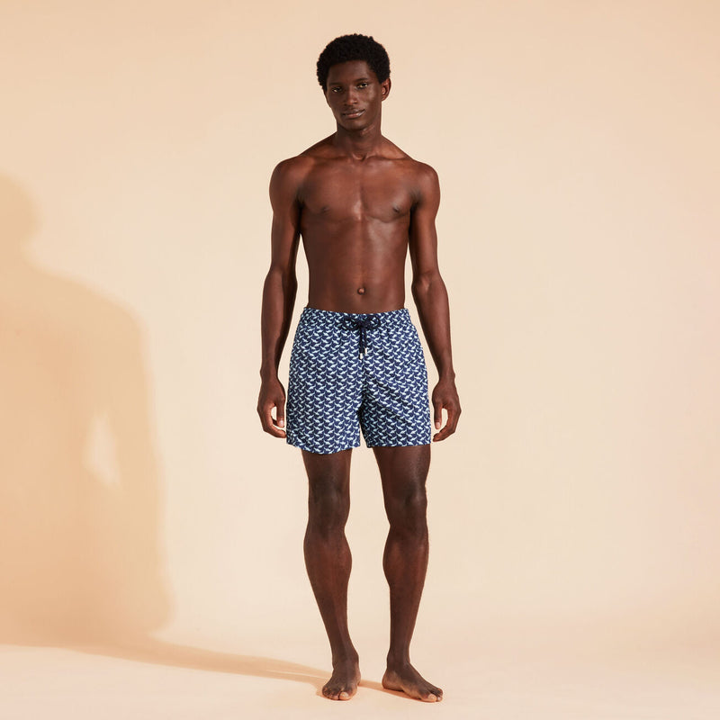 MEN SWIM SHORTS NET SHARKS