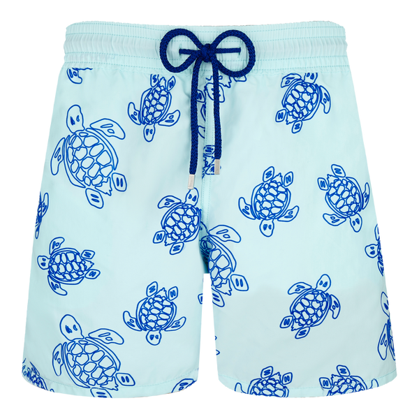 MEN SWIM SHORTS FLOCKED RONDE DES TORTUES